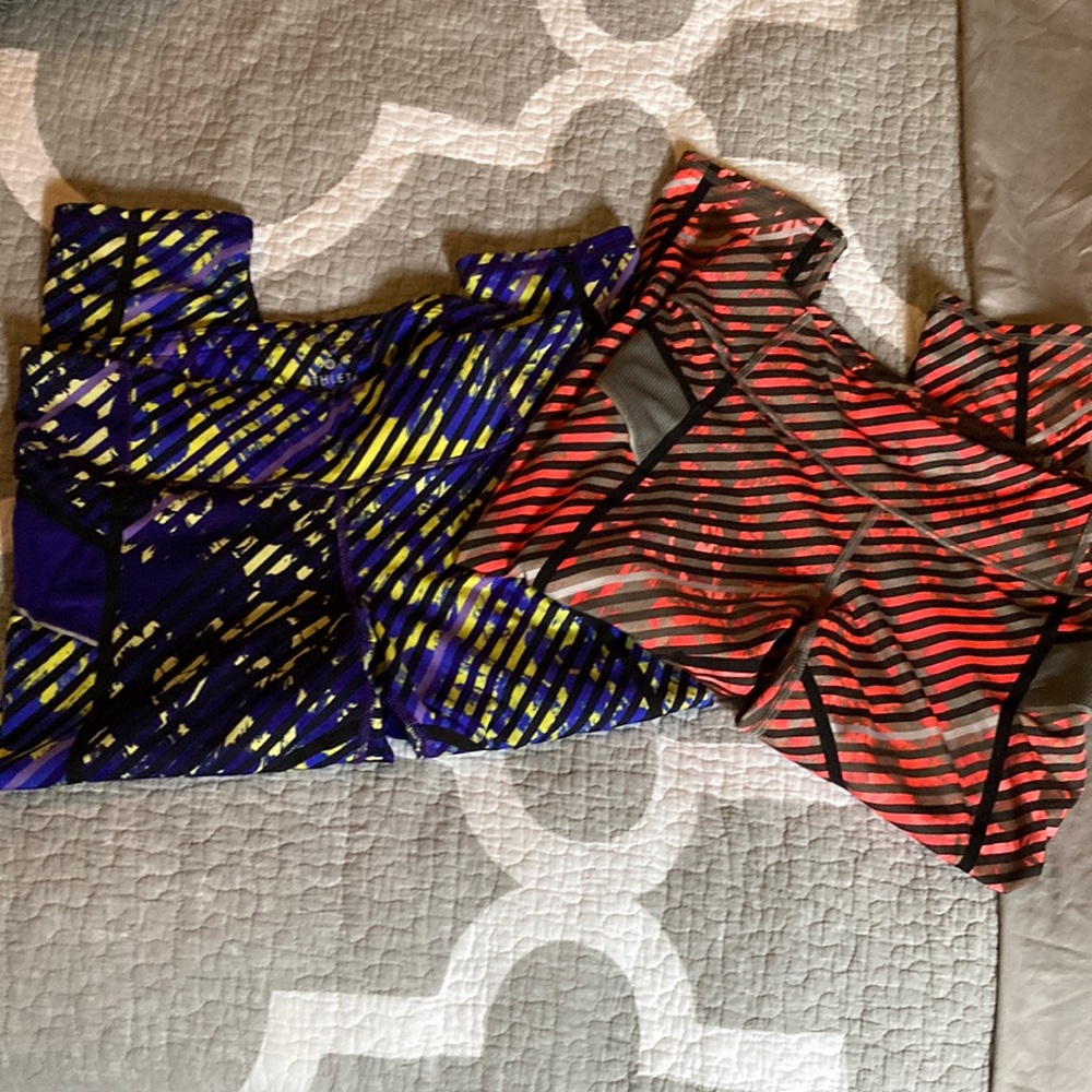 Two Athleta Capris